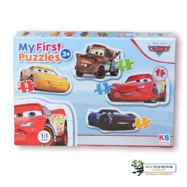 CARS MY FİRST PUZZLE 4 İN 1 (12)