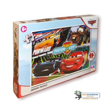 CARS PUZZLE 100 PARÇA (12...