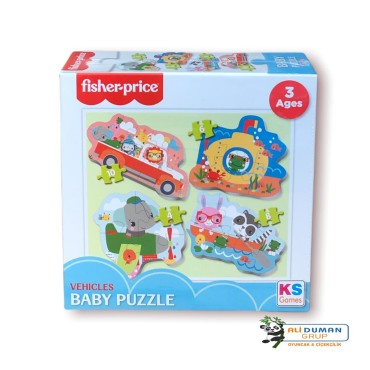 FİSHER PRİCE BABY PUZZLE VEHİCLES (12)