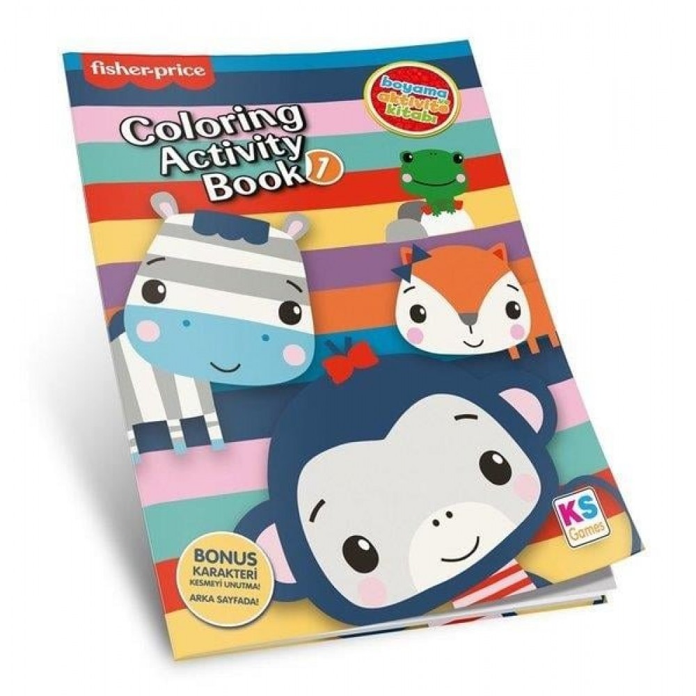 FİSHER PRİCE COLORİNG ACTİVİTY BOOK 1 TR BOYAMA KİTABI (60)