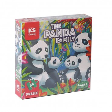 THE PANDA FAMİLY PRE-SCHOOL PUZZLE (6)