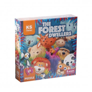 THE FOREST DWELLERS PRE-SCHOOL PUZZLE (6)