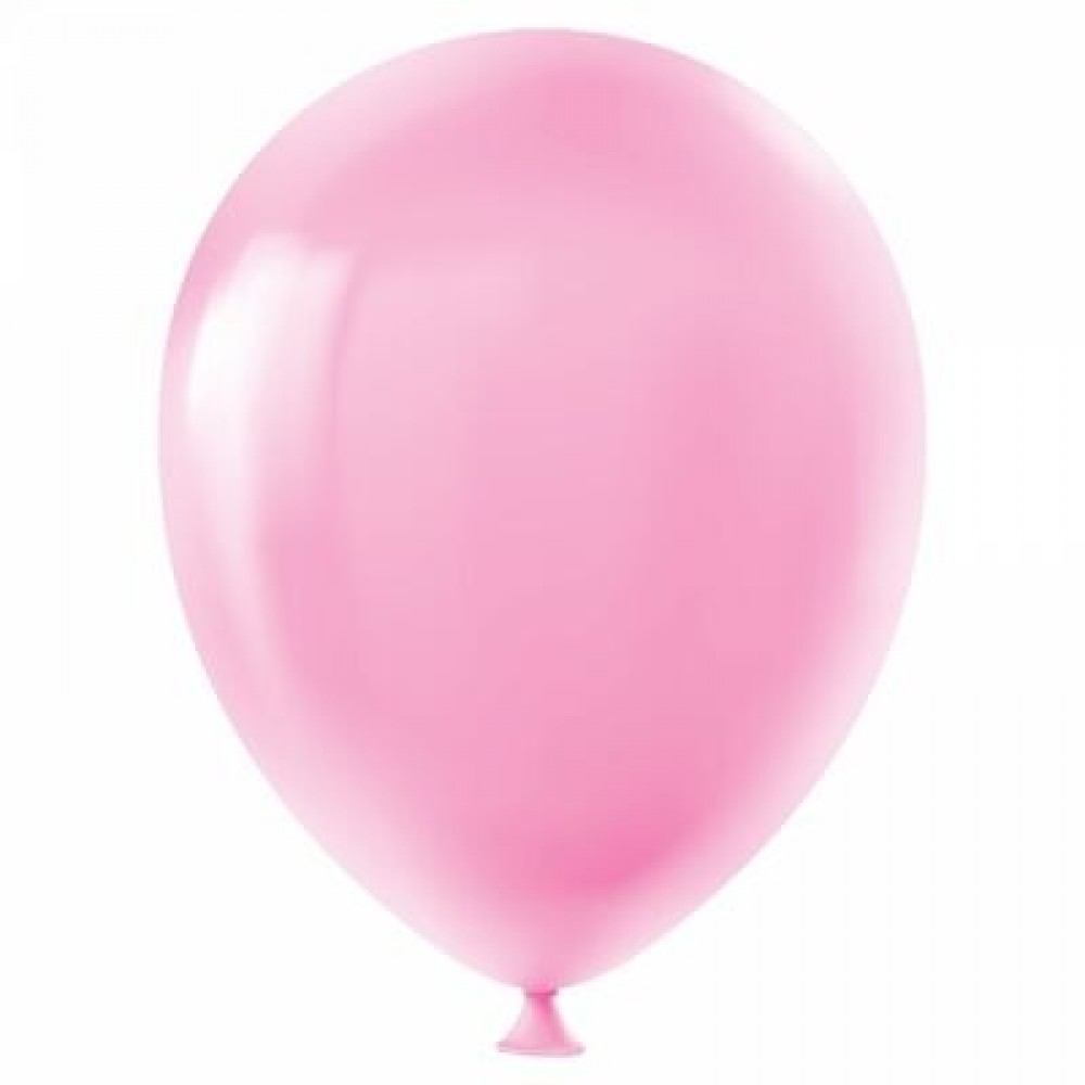 100'LÜ PAKETTE PEMBE PASTEL BALON (50)