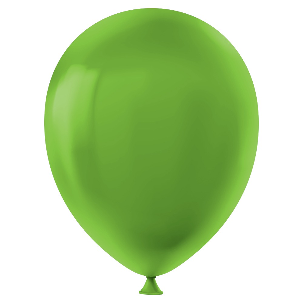 100'LÜ PAKETTE YEŞİL PASTEL BALON (38)