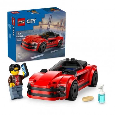 LEGO CİTY KIRMIZI SPOR ARABA (6)