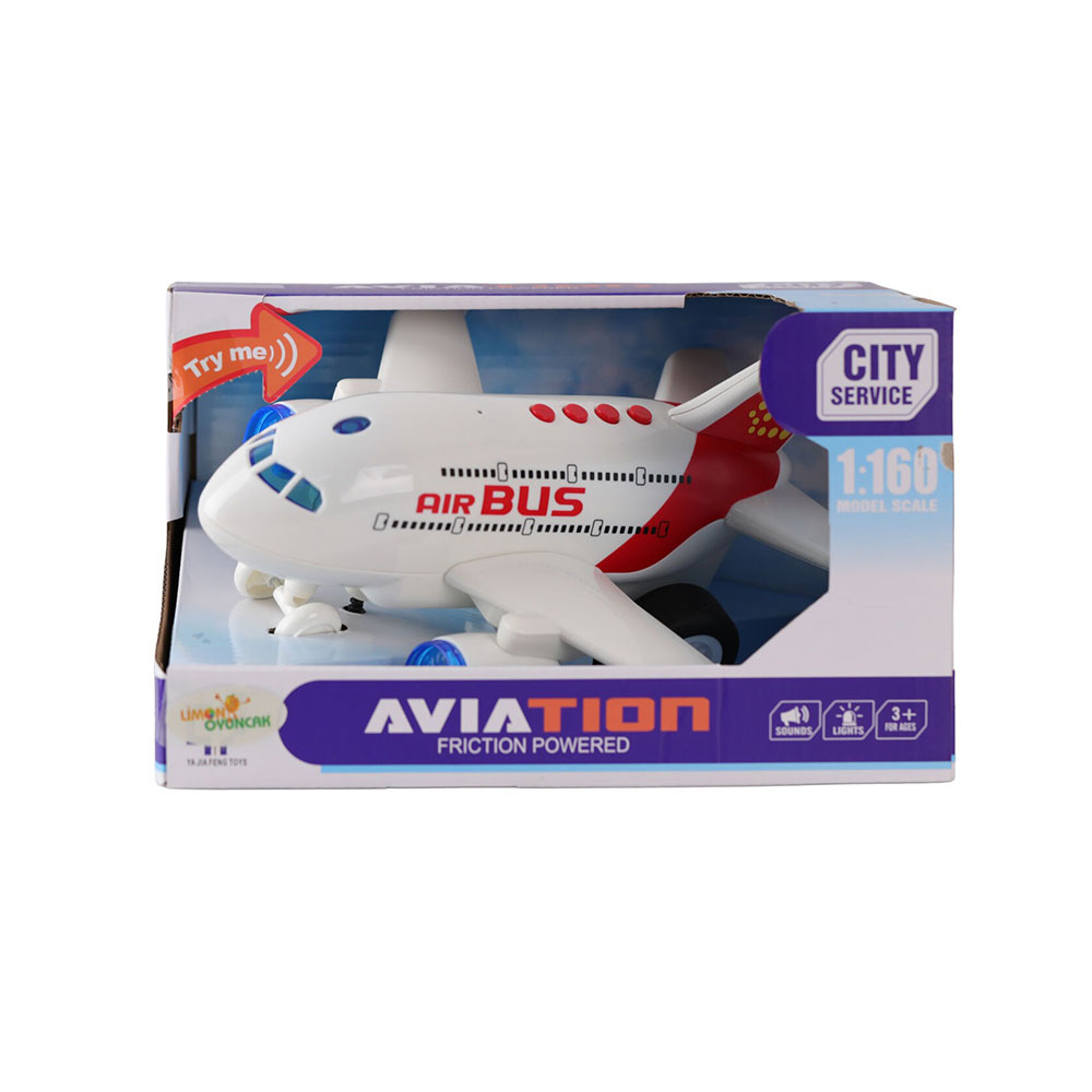 1:160 SESLİ VE IŞIKLI AIR BUS UÇAK (24)