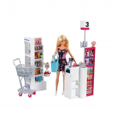 BARBİE SÜPER MARKET OYUN SETİ (3)