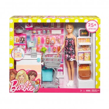 BARBİE SÜPER MARKET OYUN SETİ (3)