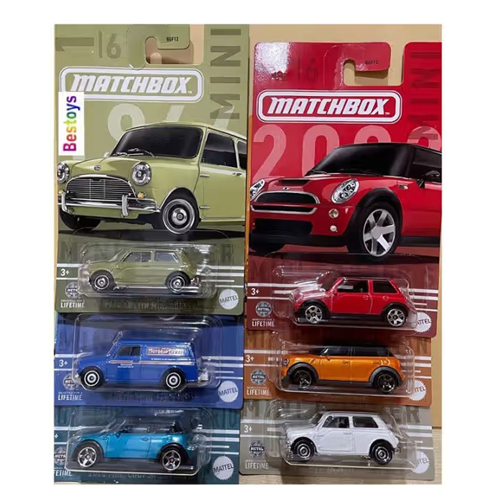 HW MATCH BOX MİNİ COOPER THEMED SEALED (10)
