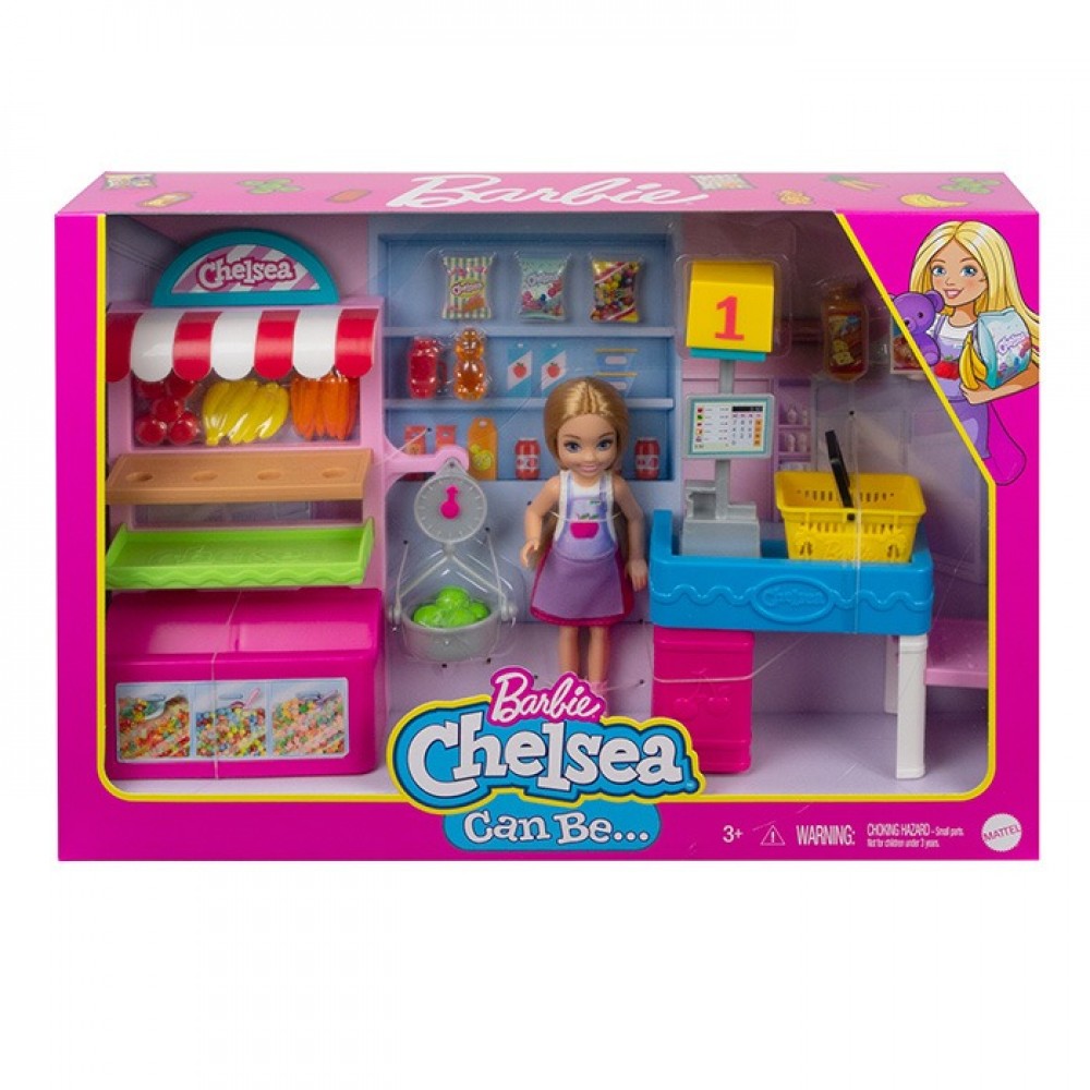 BARBIE MARKET ÇALIŞANI CHELSEA VE OYUN SETİ (4)