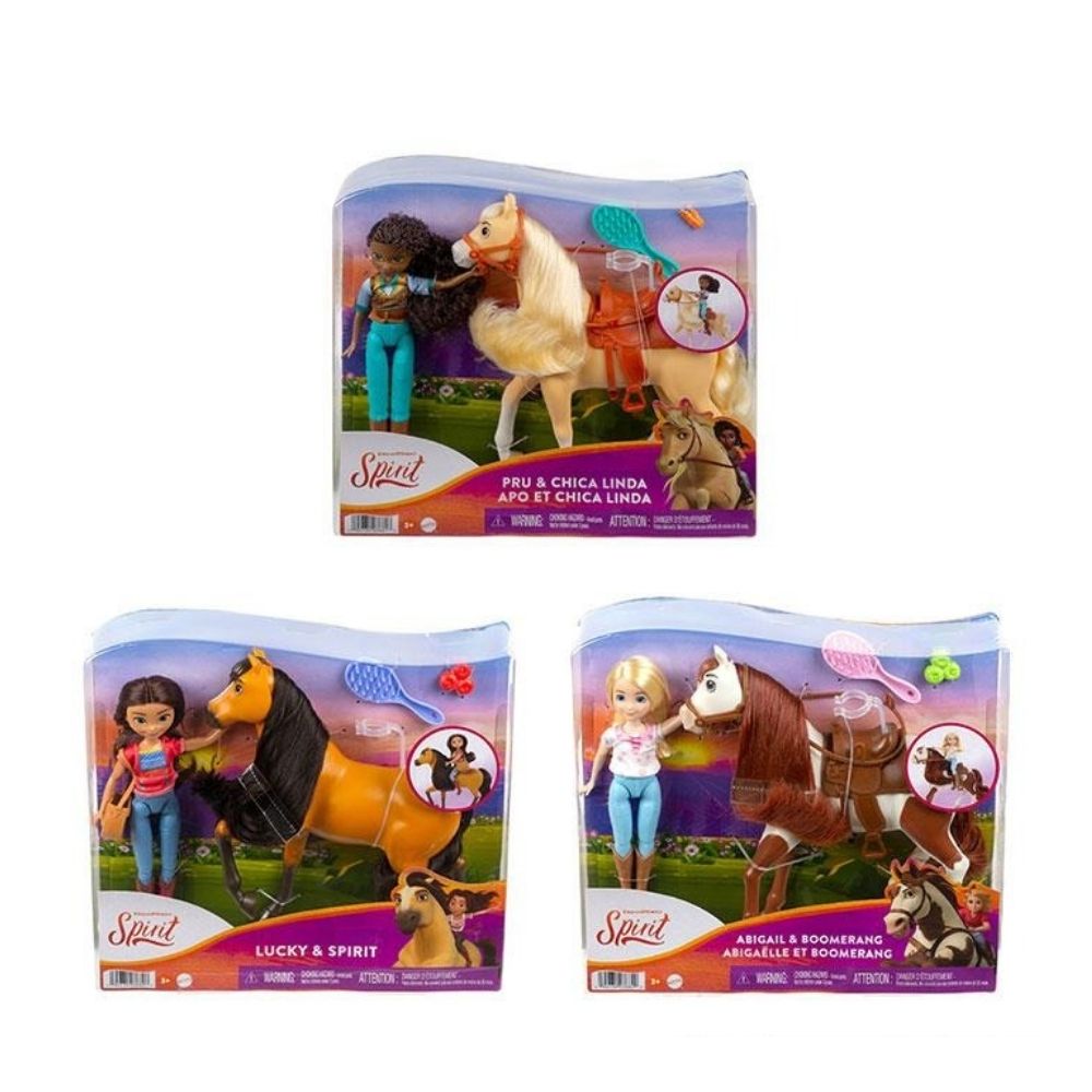 SPİRİT BEBEK VE GÜZEL ATI OYUN SETİ (2)