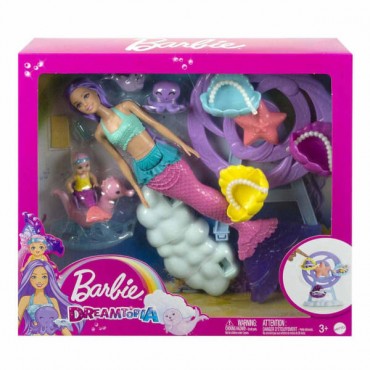 BARBİE DREAMTOPİA DENİZ KIZI BEBEK VE ÇOCUK OYUN ALANI (3)