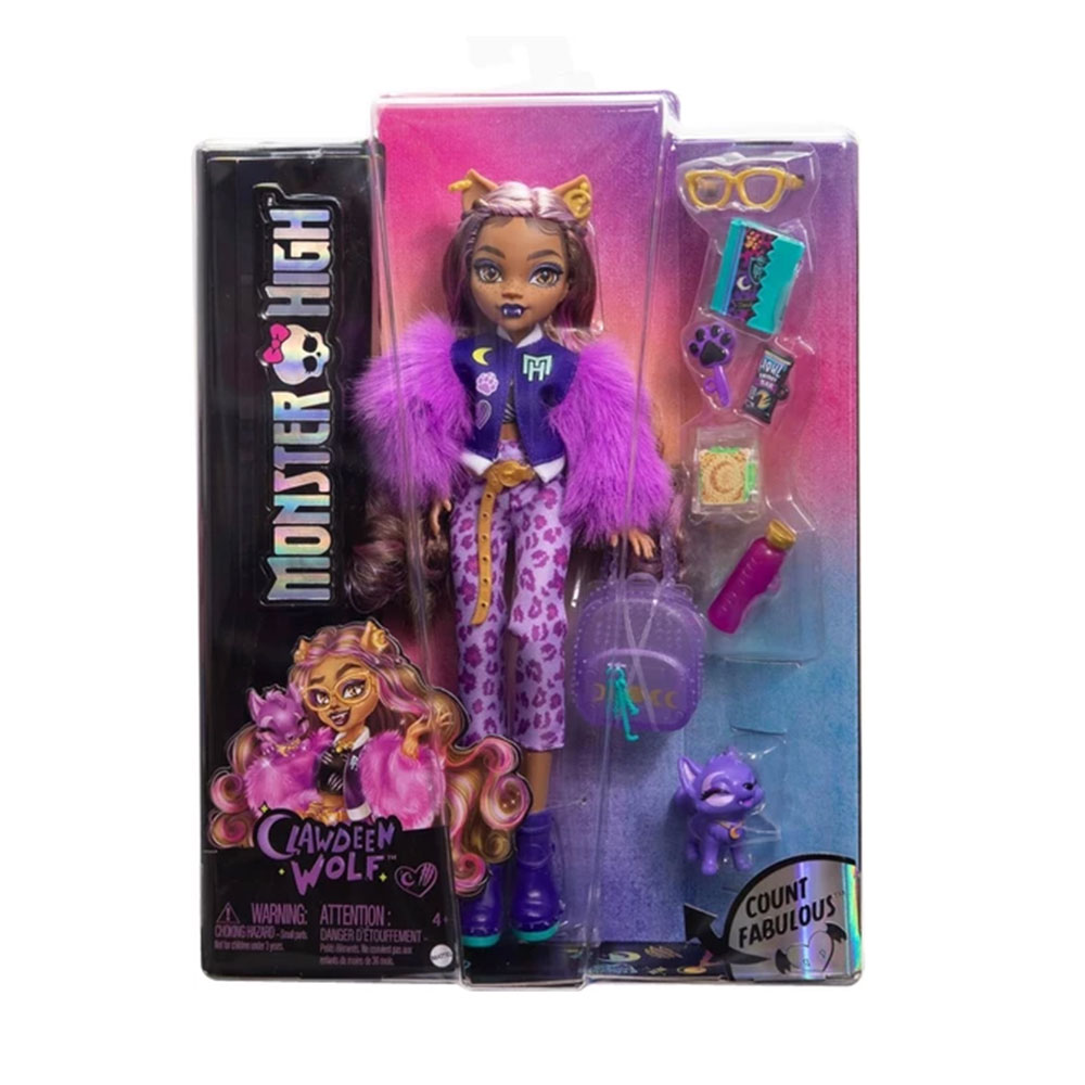MONSTER HİGH ACAYİP HAVALI ARKADAŞLAR CLAWDEEN BEBEK (4)