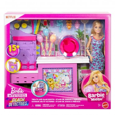 BARBİE MYSTERİES BEACH DE...