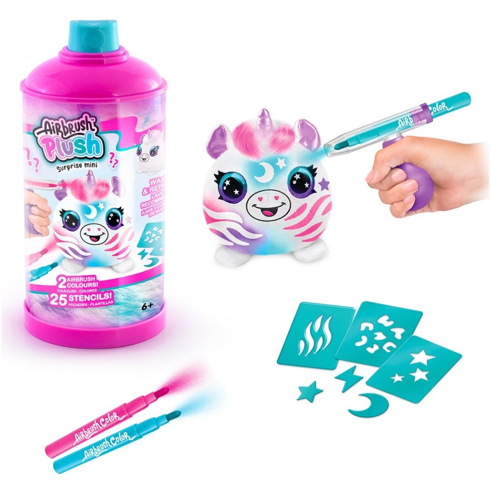 AİRBRUSH PLUSH MİNİ MYSTERY KİT (12)