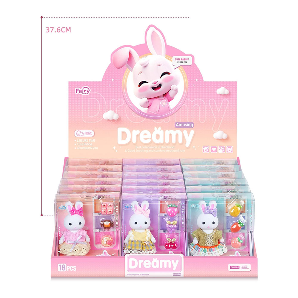 18'Lİ PAKETTE BAY DREAMY AKSESUARLI TAVŞAN SETİ (324)