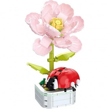 8'Lİ PAKETTE ÇİÇEK LEGO YAPI BLOKLARI (96)