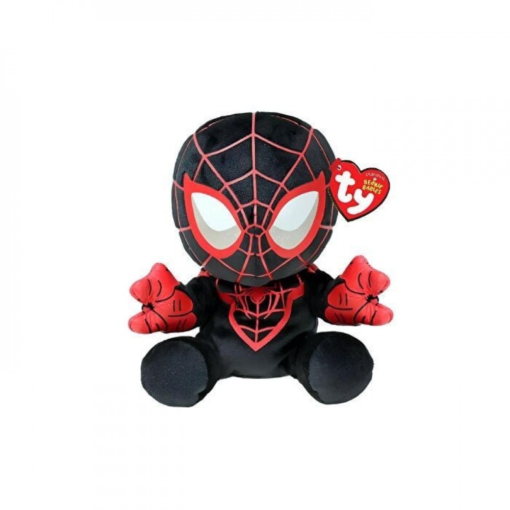 15 CM TY BEANİE BABİES MARVEL MİLES MORALES PELUŞ (12)