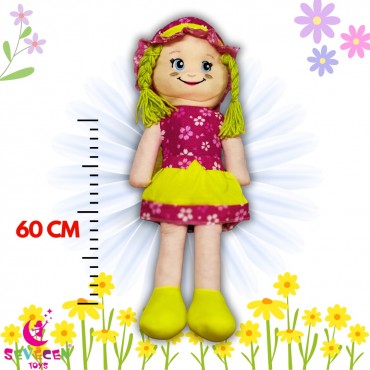 60 CM SAFİNAZ BEZ BEBEK (...