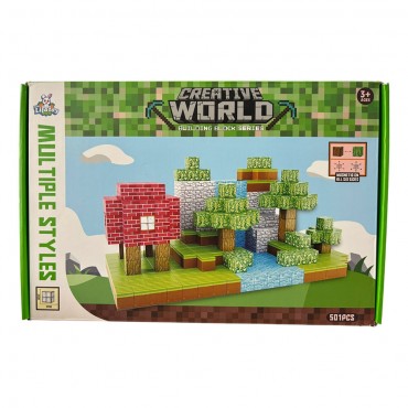 501 PARÇA 3D MY WORLD MAN...