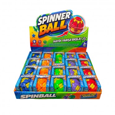 20'Lİ PAKETTE DÖNEN STRES TOP SPİN BALL (240)