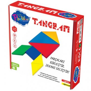 KUTUDA AHŞAP TANGRAM (36)...