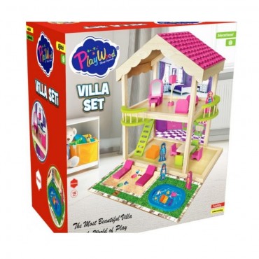 KUTUDA AHŞAP VİLLA SETİ (...