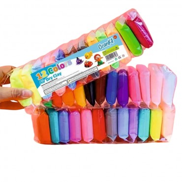 90 GR. 12'Lİ KARIŞIK RENKLİ ZIPLAYAN KİL (266)