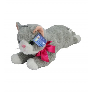 25 CM YATAN PELUŞ KEDİ (8...