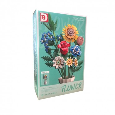 600 PCS ÇİÇEK LEGO (24)