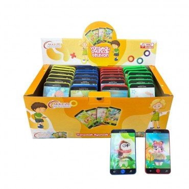 24'LÜ PAKETTE IŞIKLI YANSIMALI TELEFON (576)