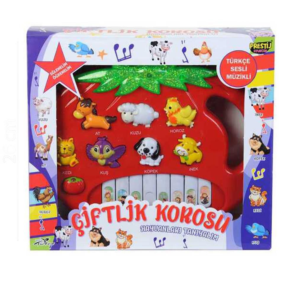 HAYVAN SESLİ DOMATES PİYANO(48)