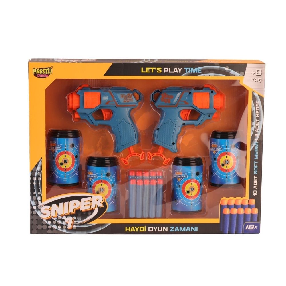 KUT. 3 HEDEFLİ SNİPER 7 DART ATICI NERF SİLAH (24)