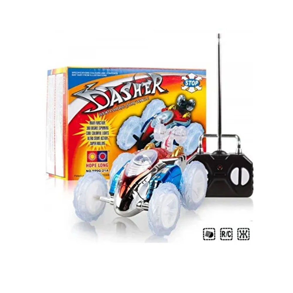 U.K PİLLİ TAKLA ATABİLEN IŞIKLI DASHER ARABA (96)