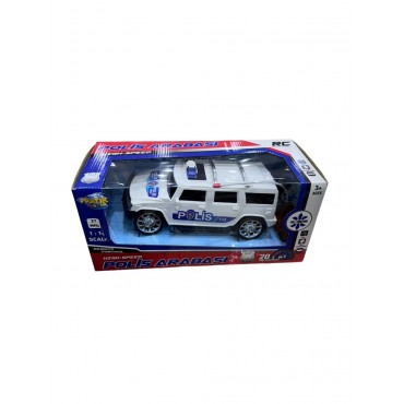 U.K FULL FONKSİYON ŞARJLI POLİS HAMMER JEEP (24)