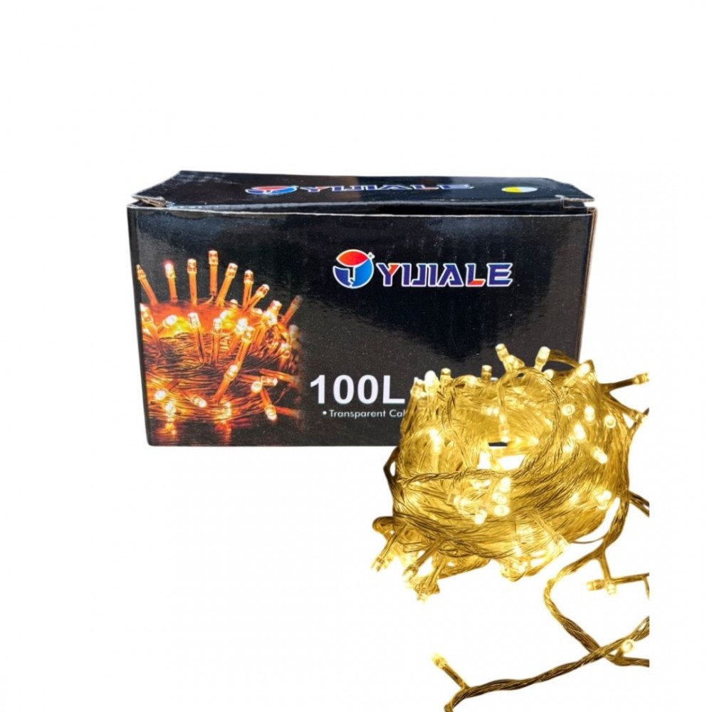 10 METRE 100 LED BEYAZ KABLO GÜN IŞIĞI LED (100)
