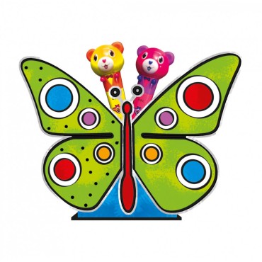 KUMTOYS AHŞAP KALEMLİK VE KUMBARA SETİ (24)