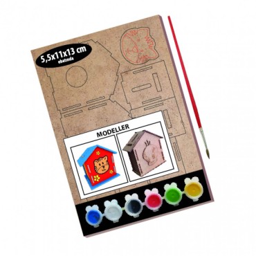KUMTOYS AHŞAP KALEMLİK VE...