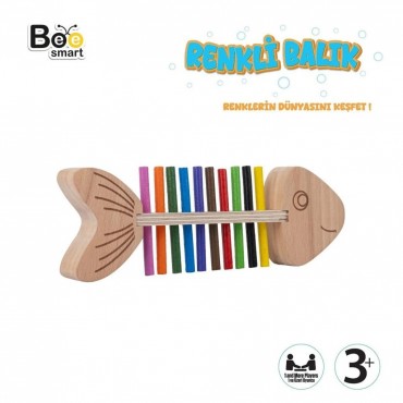 BEE SMART AHŞAP RENKLİ BA...