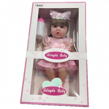 30 CM AKSESUARLI GERÇEKÇİ YENİ DOĞMUŞ BEBEK (18)