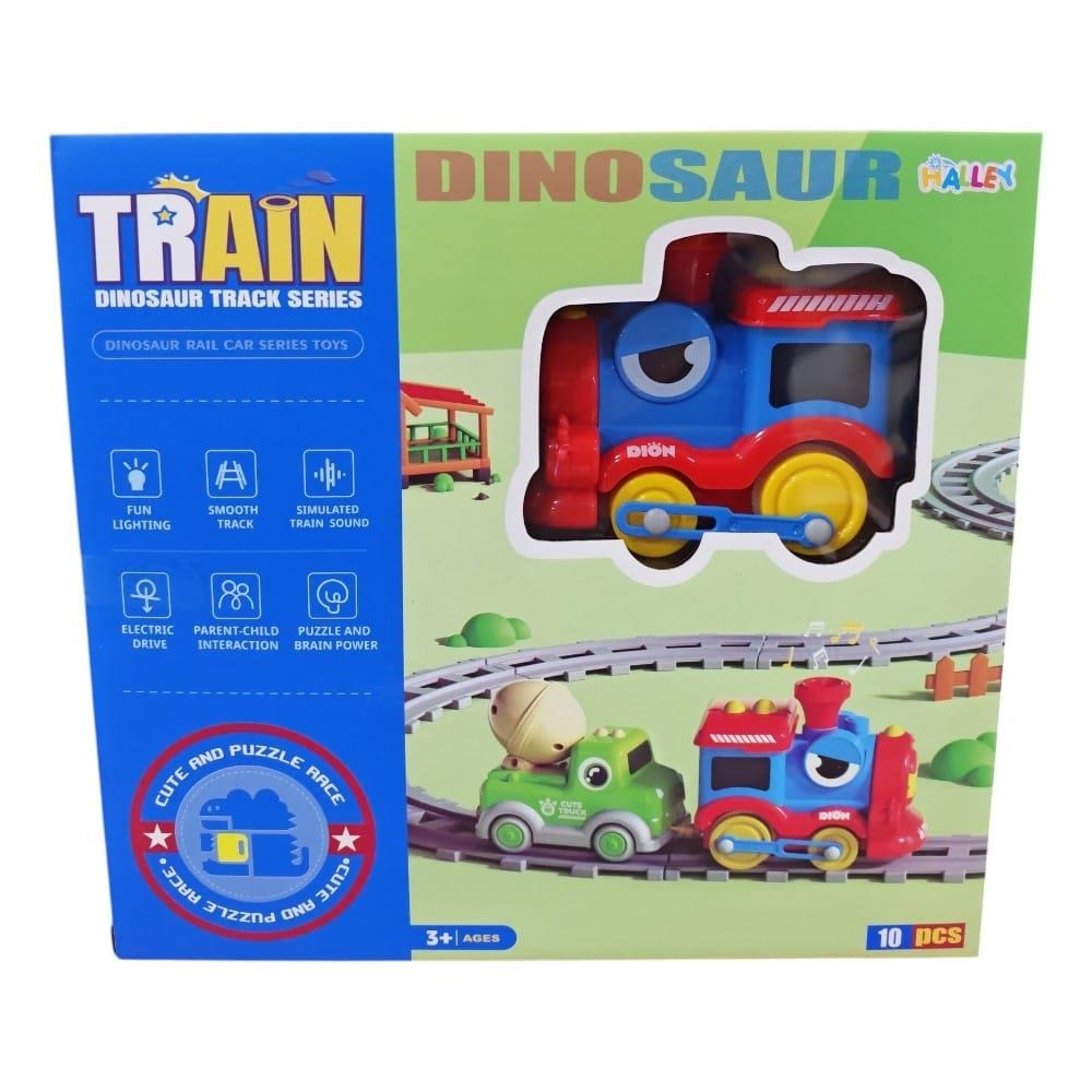 29 PARÇA SESLİ BUHARLI DİNOZOR FİGÜRLÜ TREN (18)