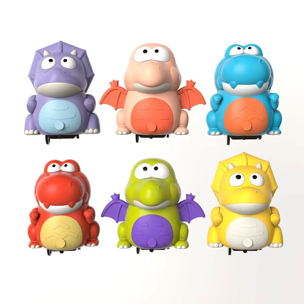 6'LI PAKETTE PİLLİ NEŞELİ YÜRÜYEN DİNO (144)