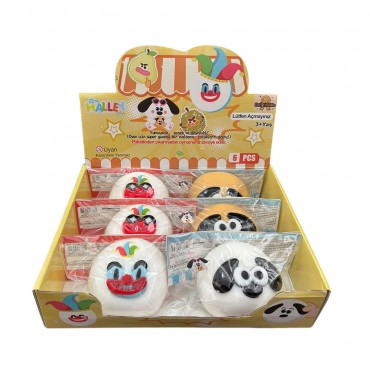 6'LI PAKETTE PALYAÇO SUKU...