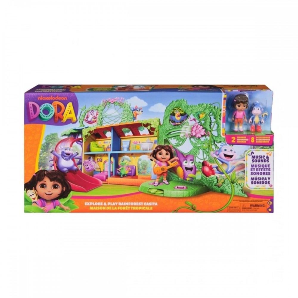 DORA YAĞMUR ORMANLARINI KEŞFET OYUN SETİ (2)