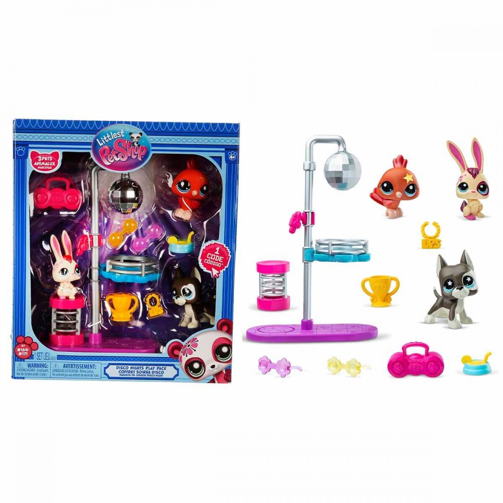 LİTTLEST PET SHOP MİNİŞLER DİSKO OYUN SETİ (4)