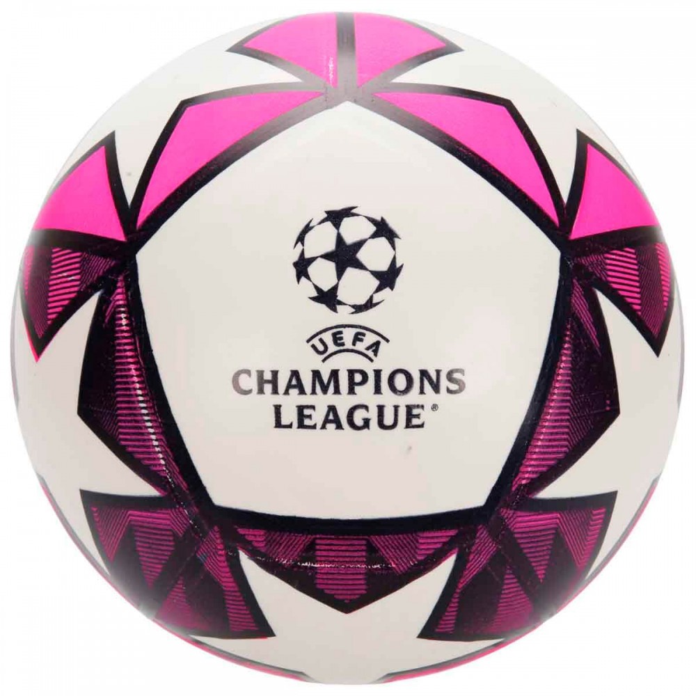 UEFA ŞAMPİYONLAR LİGİ PVC PLASTİK FUTBOL TOPU COSMOS 23 CM (60)