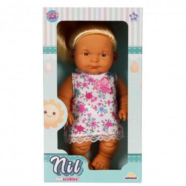 23 CM NİL SAÇLI BEBEK (12...