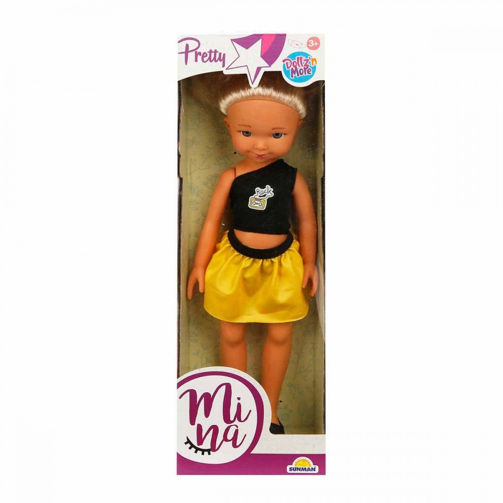 35 CM MİNA ELBİSELİ BEBEK (12)