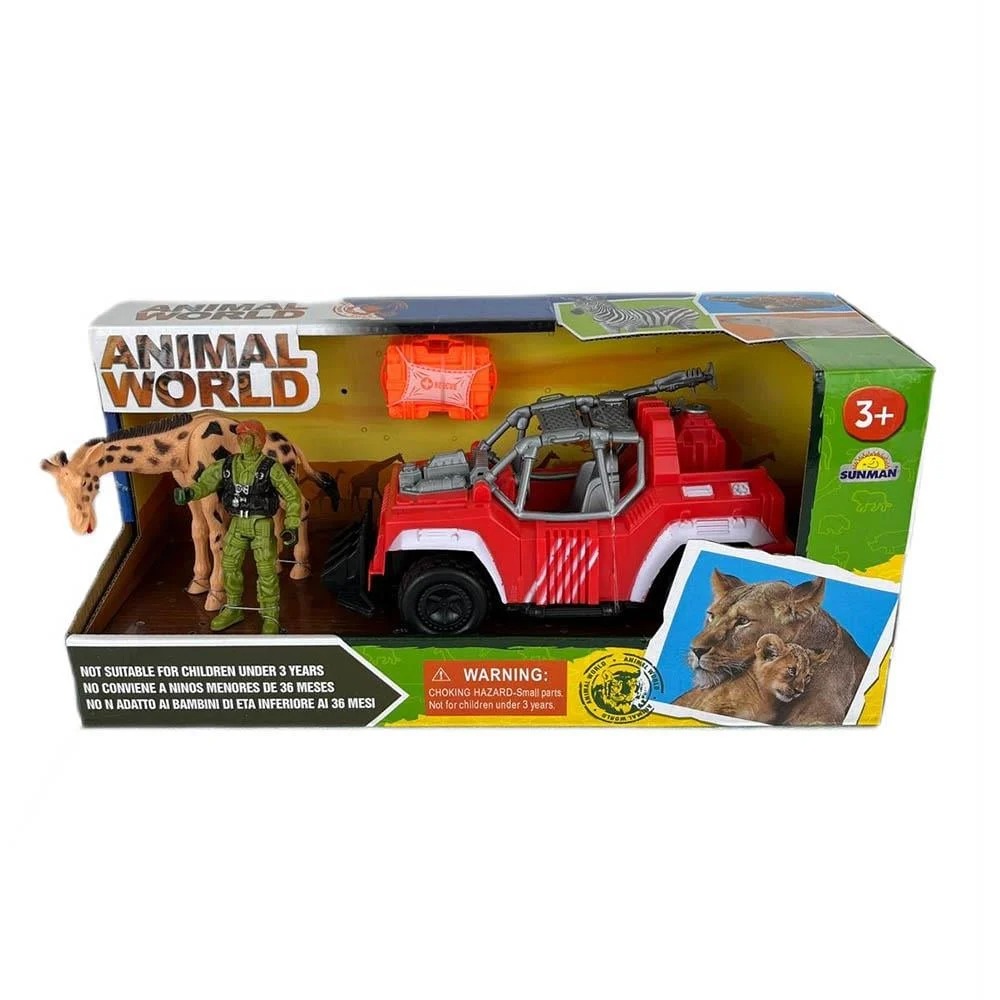 ANIMAL WORLD SAFARİ OYUN SETİ (8)