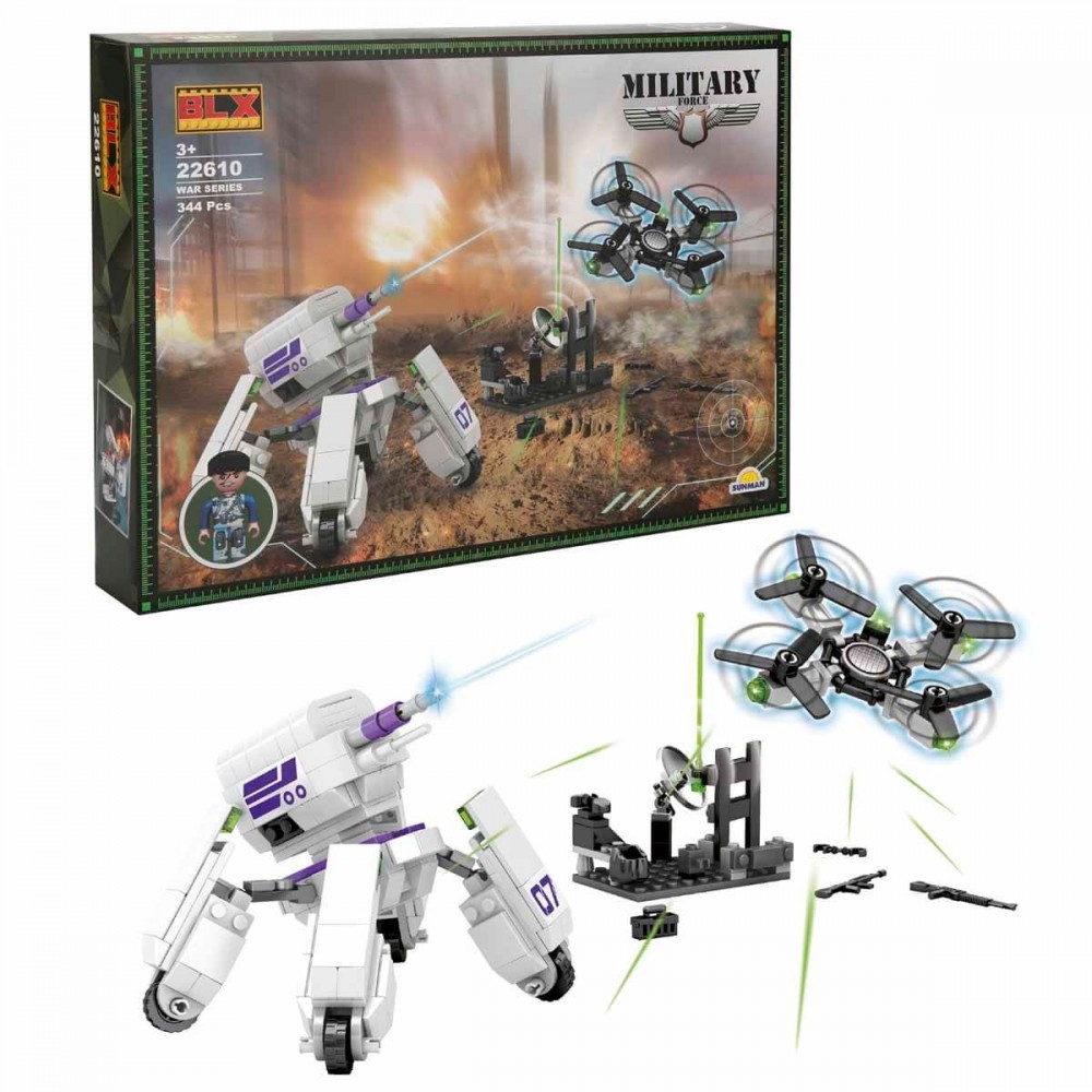 344 PARÇA BLX-SWAT SET LEGO (8)